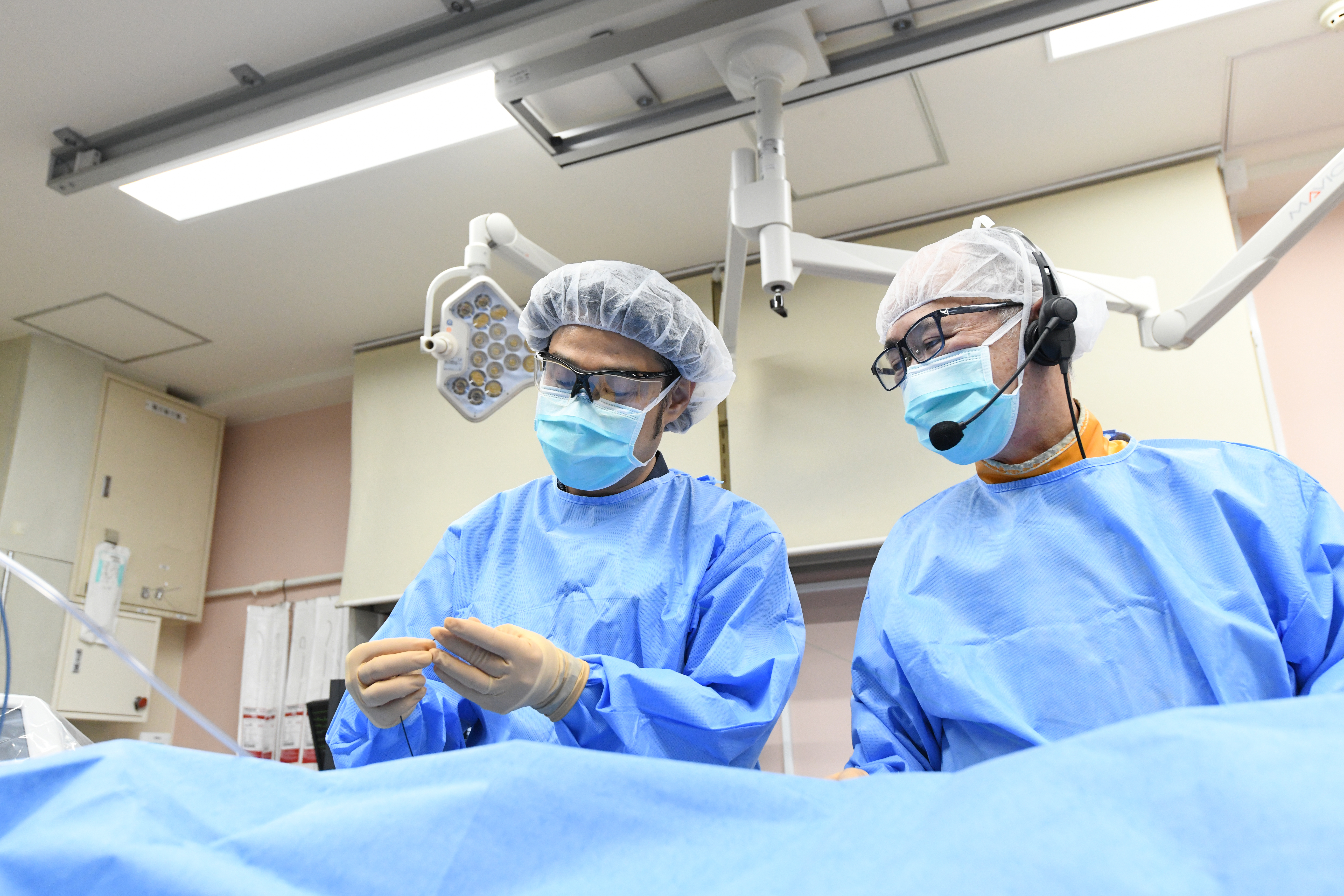 インターベンション写真